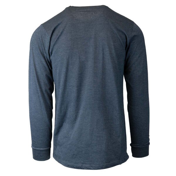 Utah State Aggies Navy Heathered Long-Sleeve T-Shirt